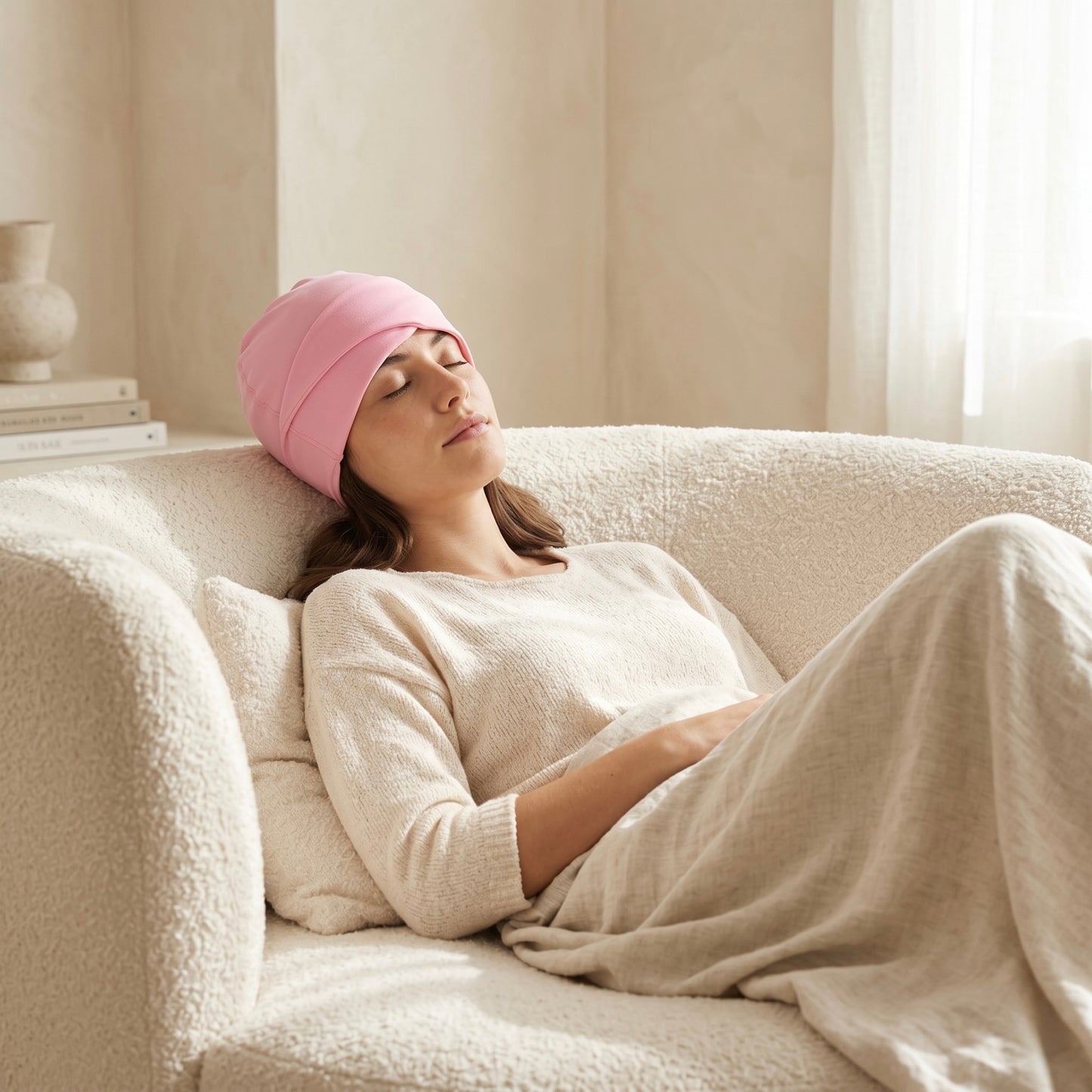 Solara Cool Cap — Gel Cooling Cap for Headache & Migraine Relief