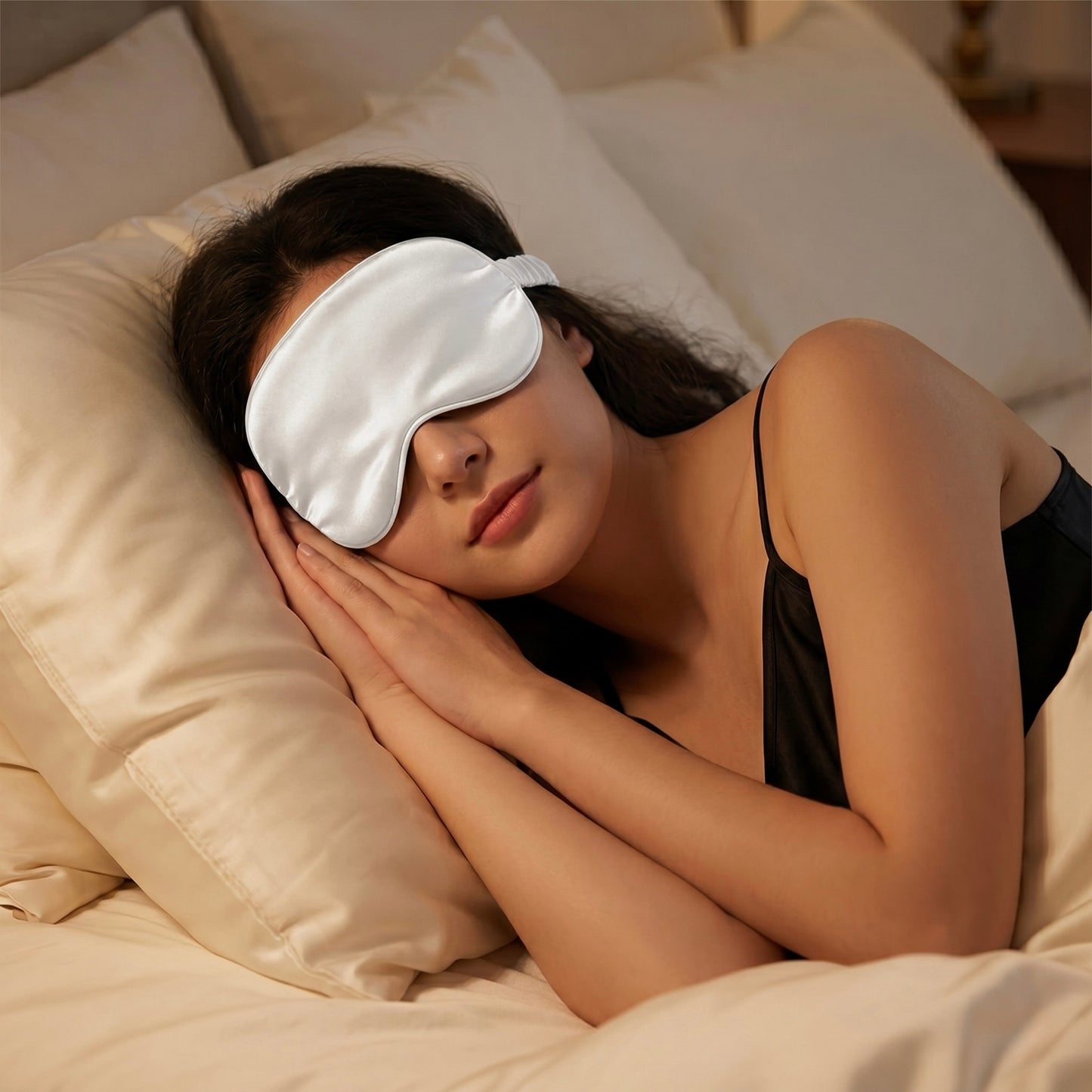 Solara Sleep Mask — Blackout Comfort for Deep Sleep