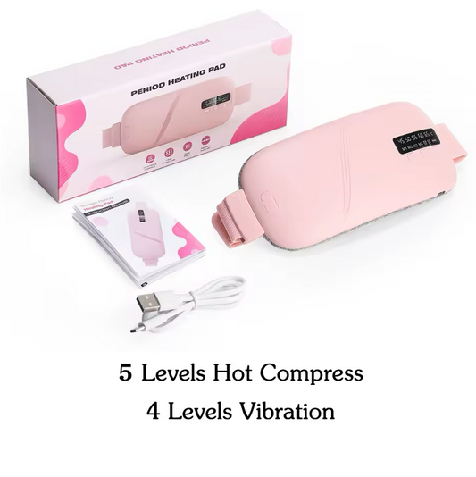 Period Relief Belt — Heat + Vibration Therapy